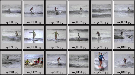 2000 Roxy Wahine women's surfing photos