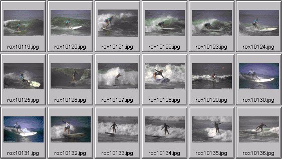 2001 Roxy Wahine women's surfing photos