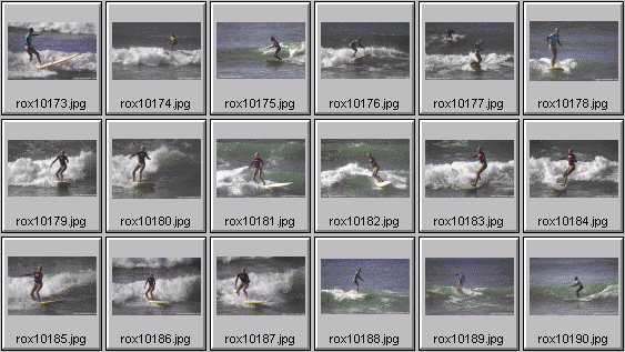 2001 Roxy Wahine women's surfing photos