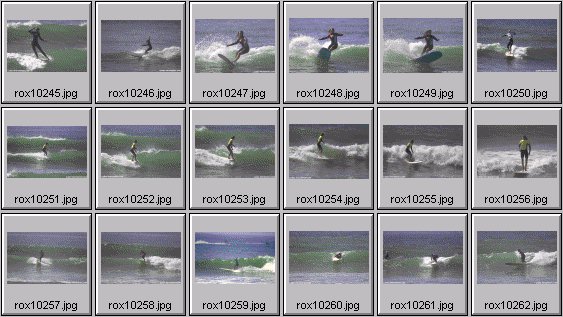 2001 Roxy Wahine women's surfing photos