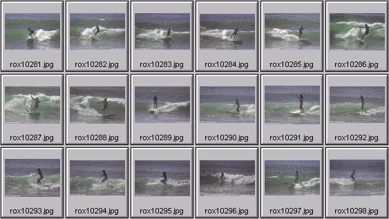 2001 Roxy Wahine women's surfing photos
