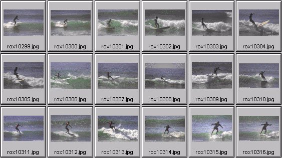 2001 Roxy Wahine women's surfing photos