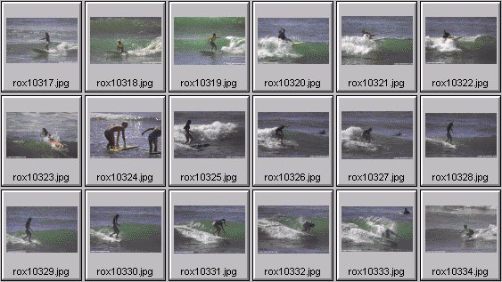 2001 Roxy Wahine women's surfing photos