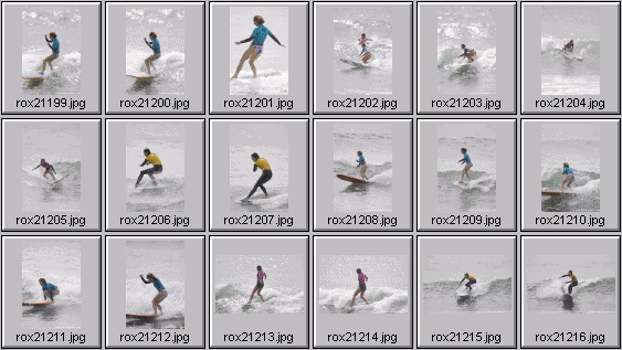 2002 Roxy Wahine women's surfing photos