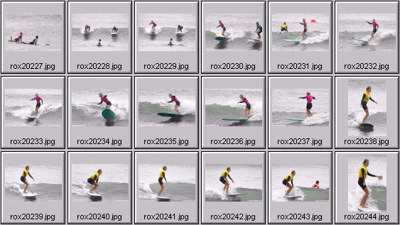 2002 Roxy Wahine women's surfing photos