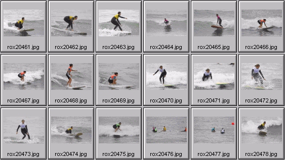 2002 Roxy Wahine women's surfing photos