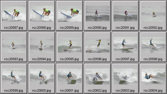 2002 Roxy Wahine women's surfing photos