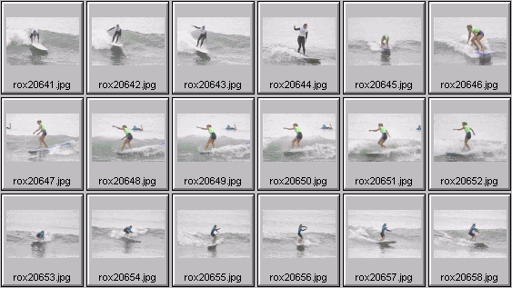 2002 Roxy Wahine women's surfing photos