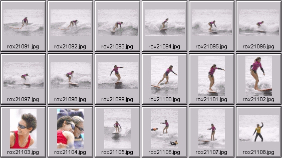 2002 Roxy Wahine women's surfing photos