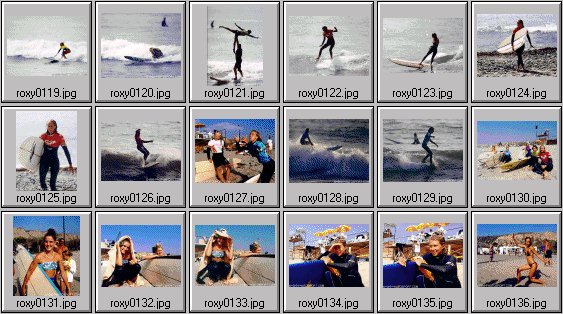 1999 Roxy Wahine women's surfing photos